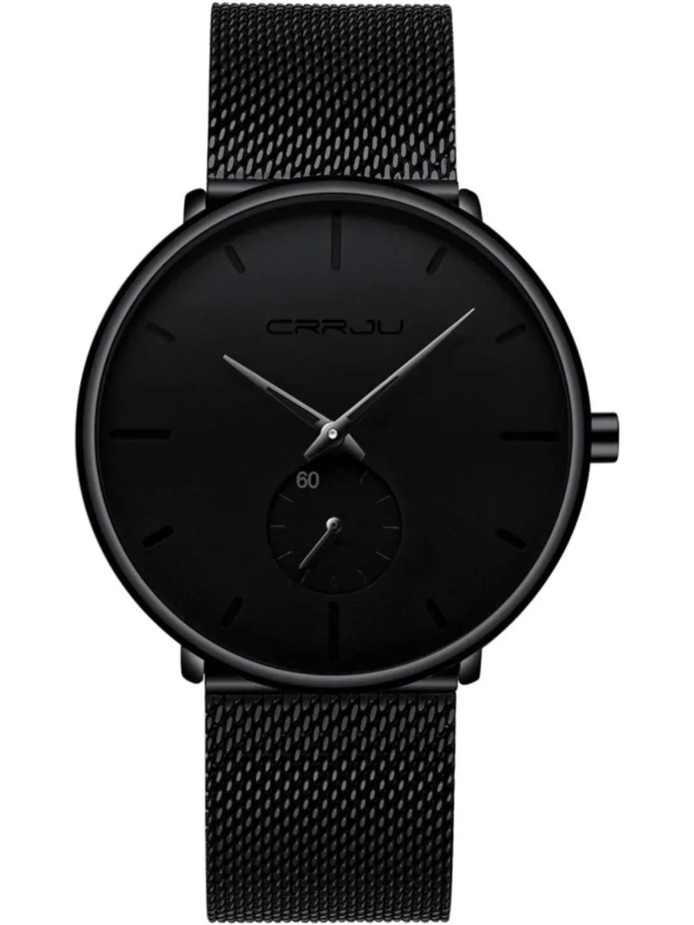 Ultra-Thin Minimalist Waterproof Men's Watch - Stylish Unisex Dress Timepiece